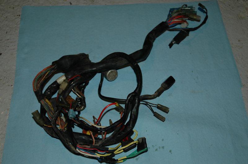 Dragbike kz 1000 kz1000 ltd 78 1978 oem wiring harness vintage kawasaki parts