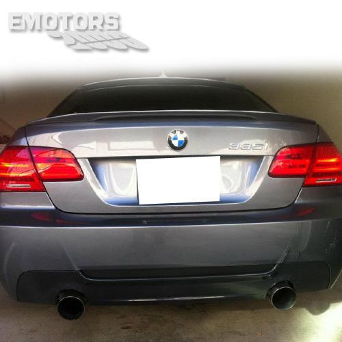 Painted bmw e92 performance type rear trunk spoiler wing 07-11 abs Ω