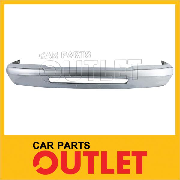 93-97 ford ranger chrome front bumper face bar w/o pad