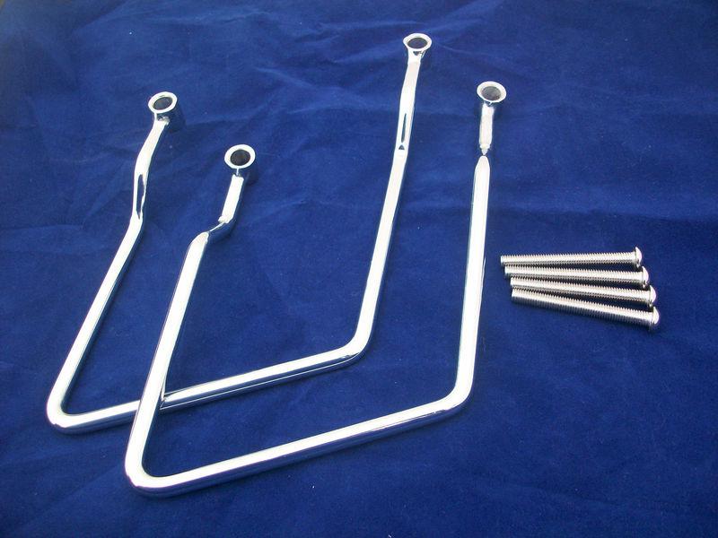 Kawasaki vulcan vn 750  saddlebag support brackets with hardware 