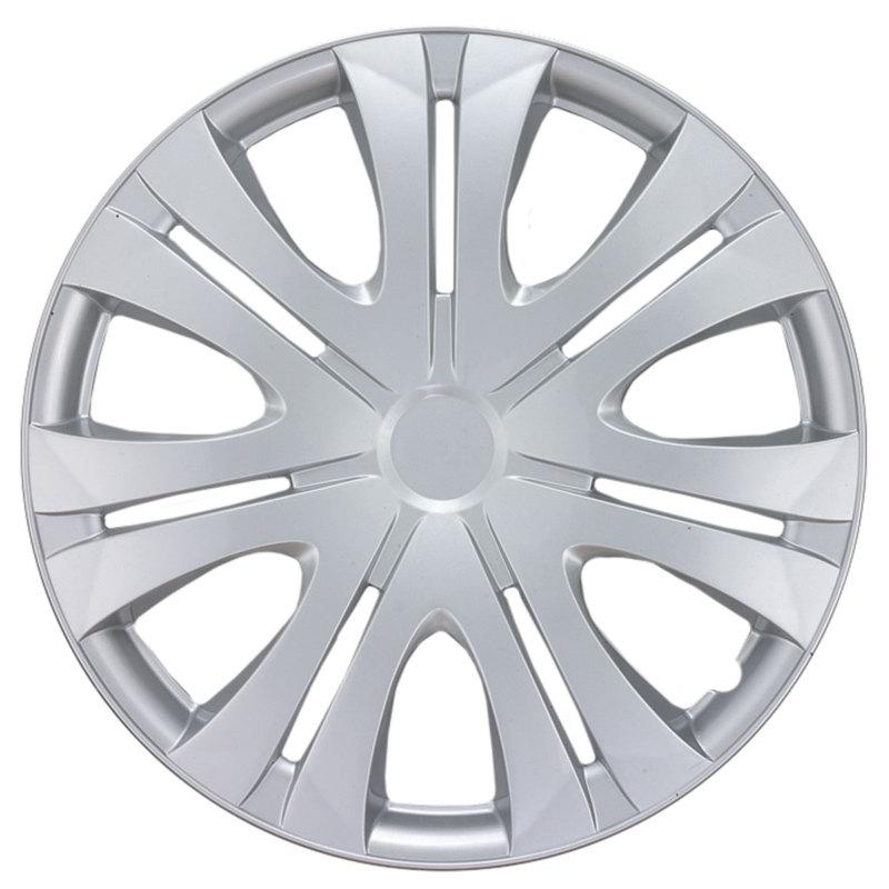 Toyota corolla style oem hub caps 16 inch silver abs wheel cover, set of 4