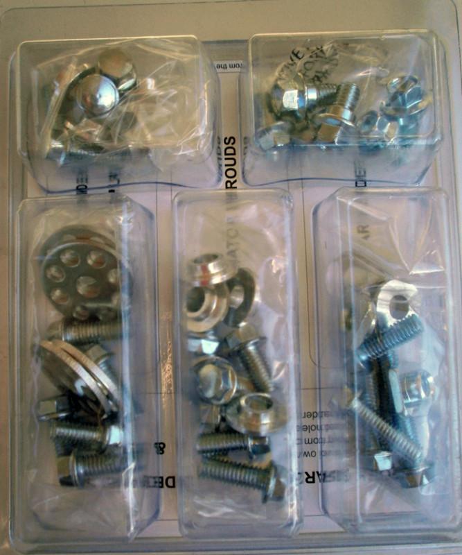 Bolt hardware full plastic fastener kit - suzuki rm 125 2001-2007 --suz-0108120