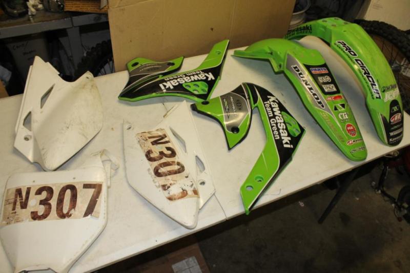 2006 kx 450 kx450 complete plastics body 06 07 08