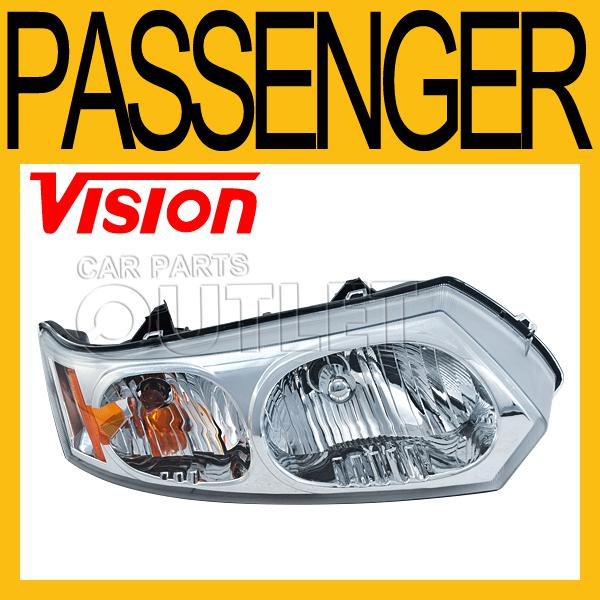 2003-2007 saturn ion passenger side head light lamp assembly sedan r/h new