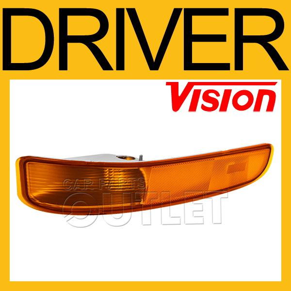 97-05 buick park avenue left park lamp gm2520157 signal side maker amber len hsg