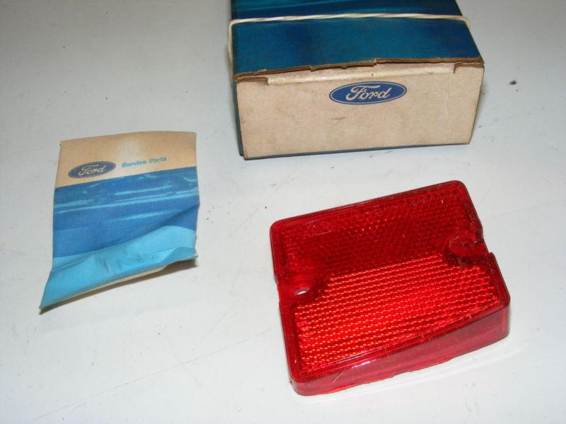 1970 71 72 ford pickup rear box reflector lh nos new d0tz-13380-d