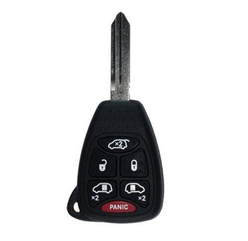 New uncut chrysler dodge remote head key keyless entry transmitter fob clicker