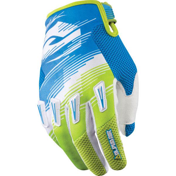 Blue/green l answer racing alpha air vented gloves 2013 model