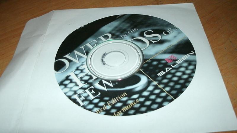 2005 saleen ford mustang s281 3-valve sc s7 n20 focus press kit cd