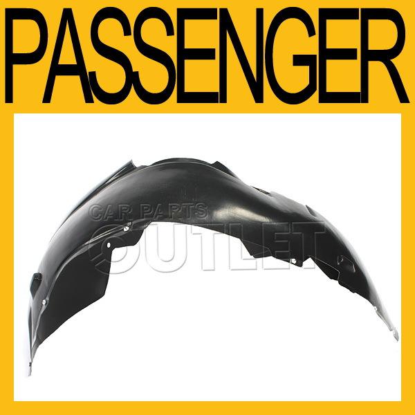 Grand caravan town country fender liner splash shield 08-10 front right