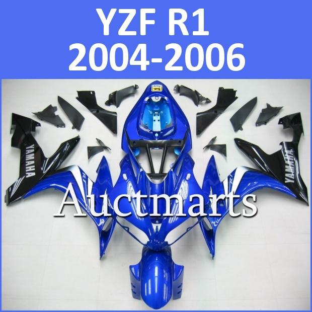 Fit yamaha yzf r1 04 05 06 yzfr1 2004 2005 2006 fairing kit bodywork e6 d03