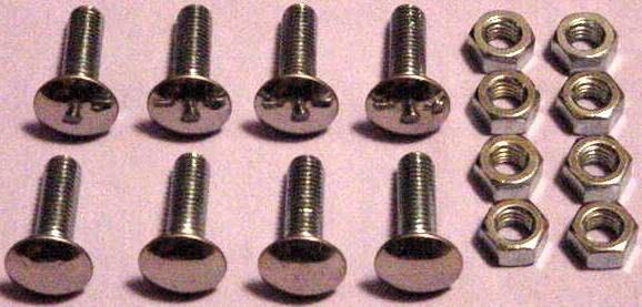 49-50-51-52-53-54-1949-1950-1951-1952-1953-1954 chevy chevrolet bumper bolts new