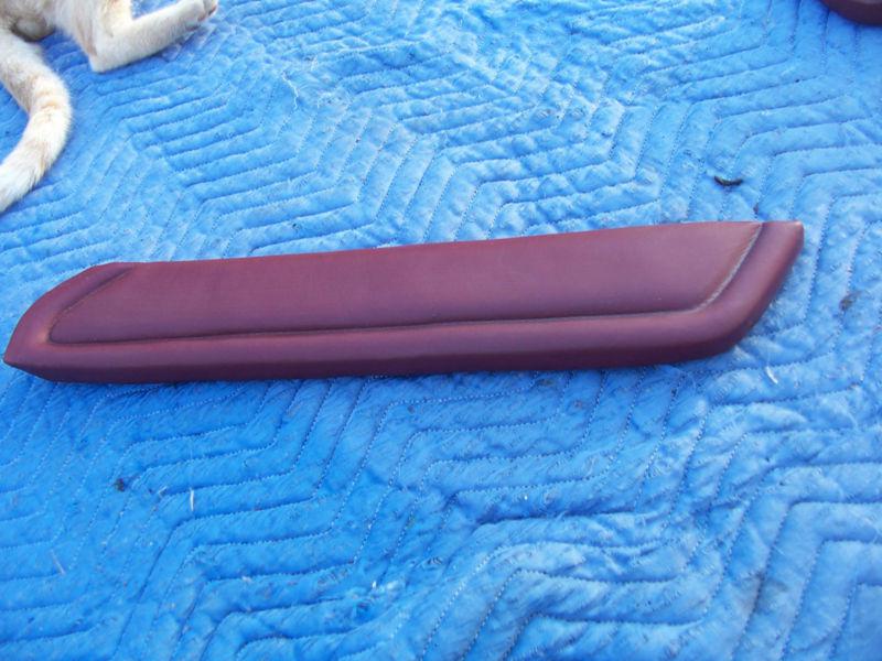 1978 mark v left rear armrest pad wear oem used orig lincoln part 1979 1977