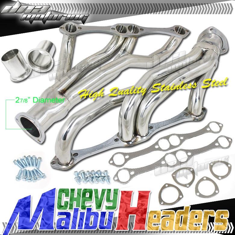 Chevy/pontiac/buick 265-400 v8 stainless steel performance header/exhaust +hps 