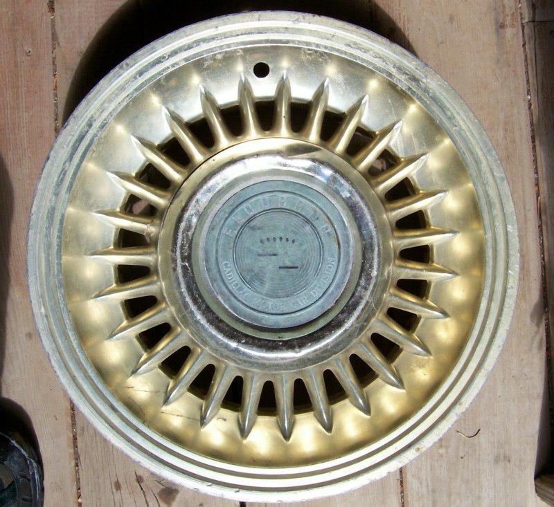 Cadillac el dorado gold sabre wheels 1955 56 kelsey hayes original vintage caddy