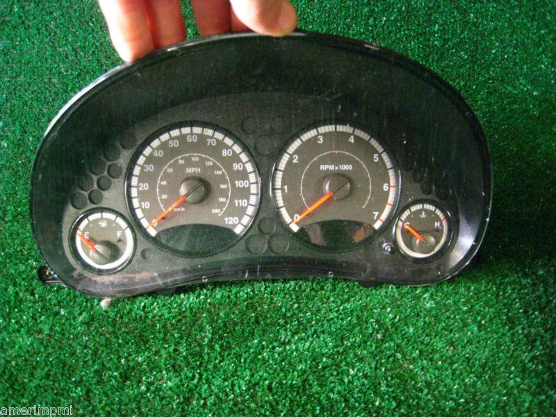 2007 jeep liberty dash speedometer instrument gauge cluster 104k