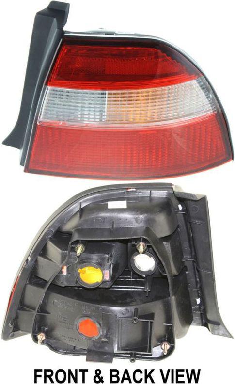 Outer tail light brake lamp rear lens & housing passenger's right side rh