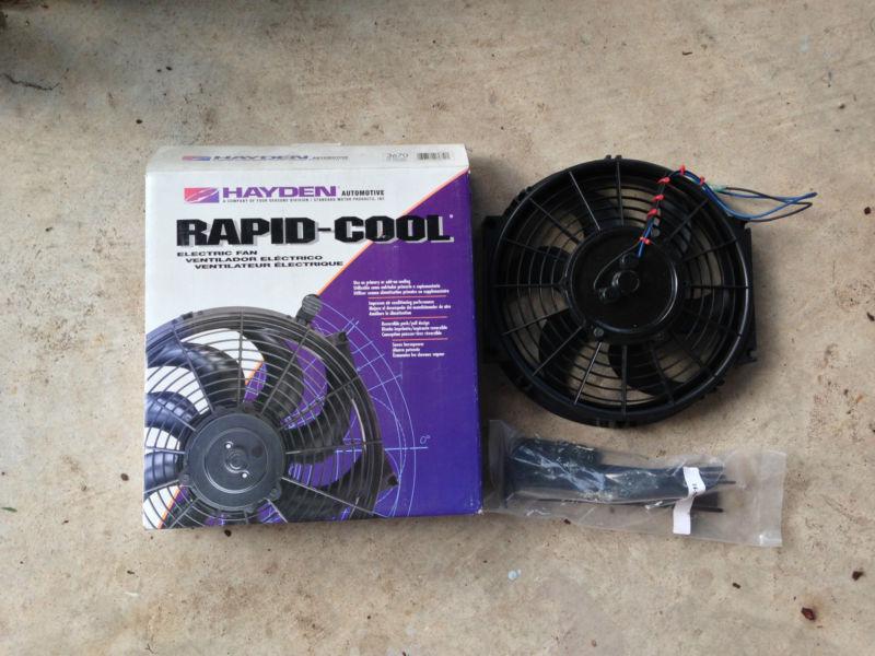 10” rapid cool hayden electric cooling fan, never installed