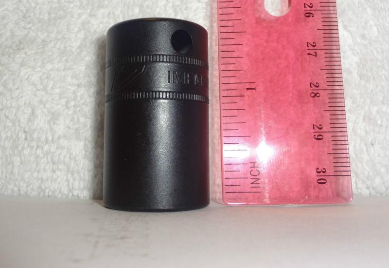 Snapon socket 17mm metric impact 6 points 3/8 drive semi deep imfms17 new