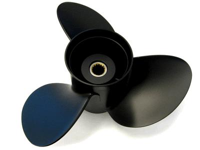 17 pitch propeller prop johnson/evinrude 391199 176214 marine boat