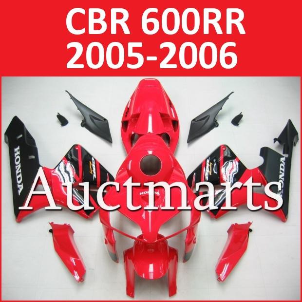 Fit honda 05 06 cbr600rr cbr 600 rr 2005 2006 fairing kit abs plastics b50 a01