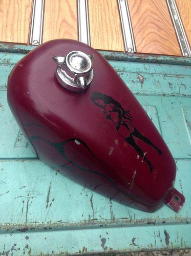 Vintage chopper tank frisco sportster peanut wassell harley knucklehead panhead 