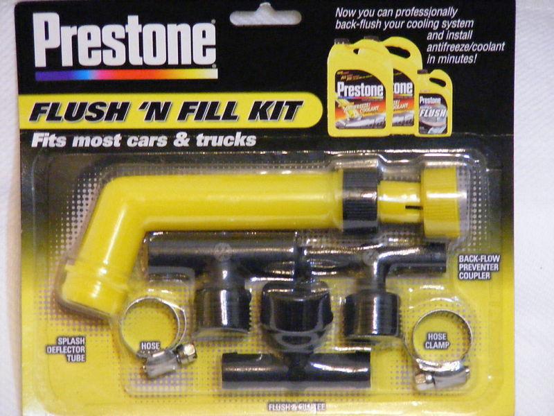 Prestone antifreeze coolant flush 'n fill kit 59060