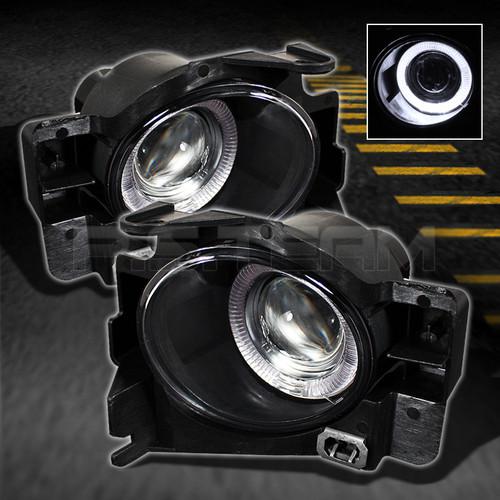 08-11 nissan altima 2dr coupe halo projector fog lights lamp w/switch left+right