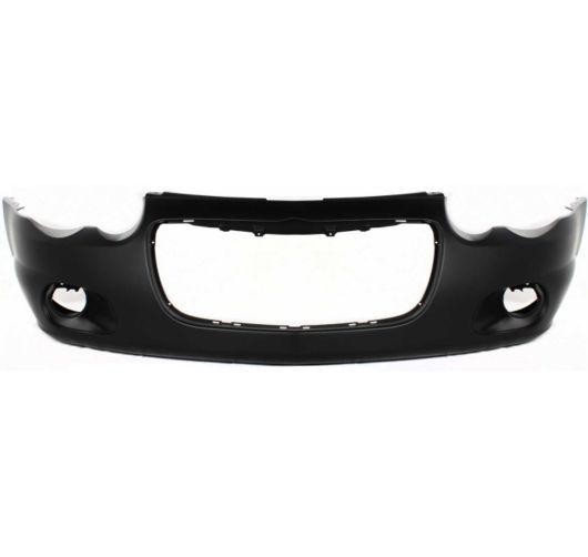 04 05 06 sebring 2dr convertible front bumper cover limited/touring w/fog hole