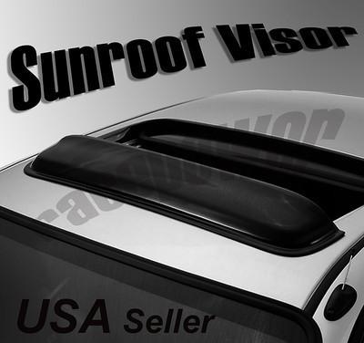 38 inch/980 mm jdm sun/moon roof guard smoke visor wind deflector for volvo