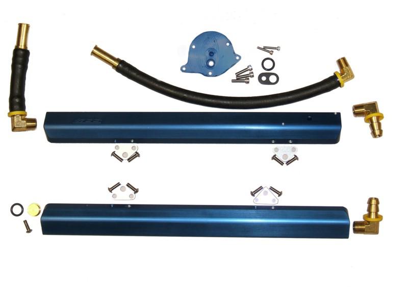 Bbk performance 5010 high-flow fuel rail kit 86-93 mustang