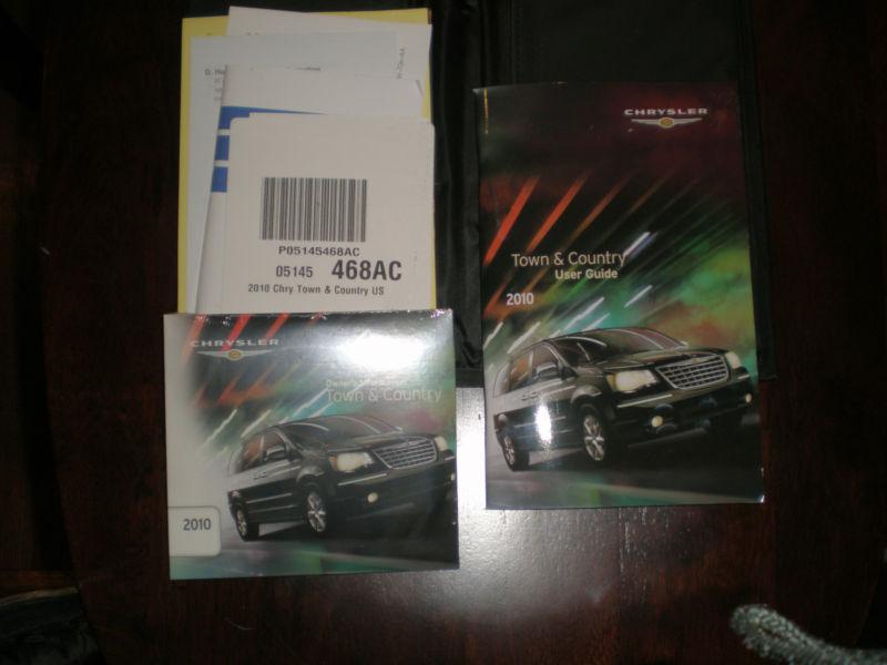 2010 chrysler town & country owners manual