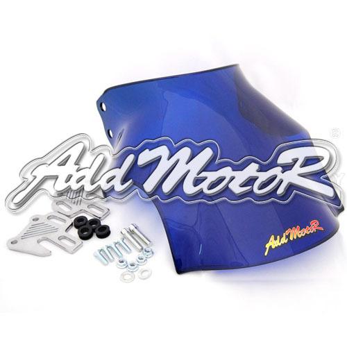 Motorcycle windscreen windshield fit cb400 blue ws1153