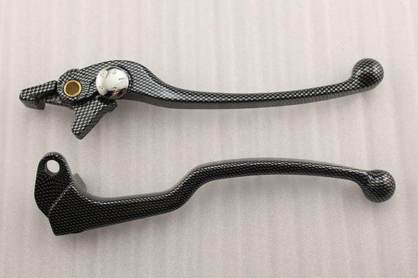 Carbon aluminum brake clutch levers for suzuki gsx-r gsxr 600 750 1000 tl1000s