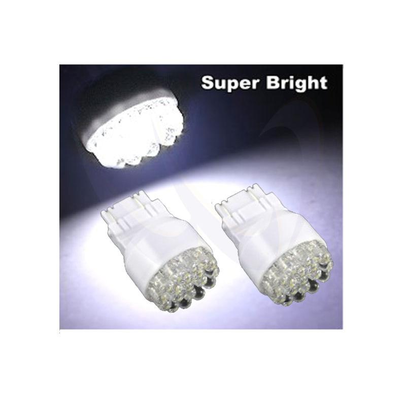 Super white 3157 3057 19led front turn signal light bulb x 2 bulbs 11608