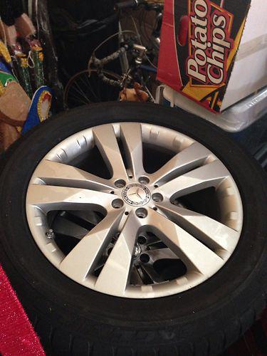 2012 oem 20" mercedes gl450 wheels rims with 275 50/20 eagle ls run-flat tires