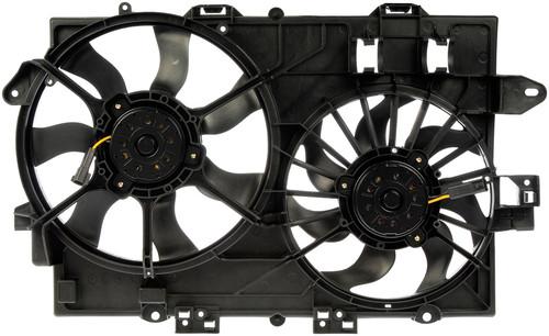 Dual fan assy 2008 chevrolet equinox & pontiac torrent platinum# 2111421