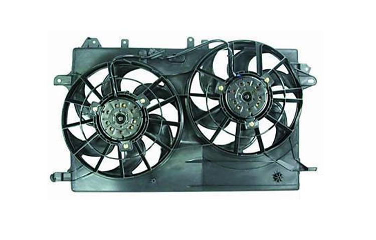 Depo ac condenser radiator cooling fan 1999-2006 00 01 02 03 04 05 saab 9-5