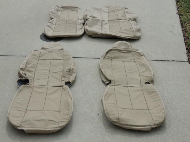 Chevrolet trailblazer leather seat covers interior seats 2007 2008 2009 2010