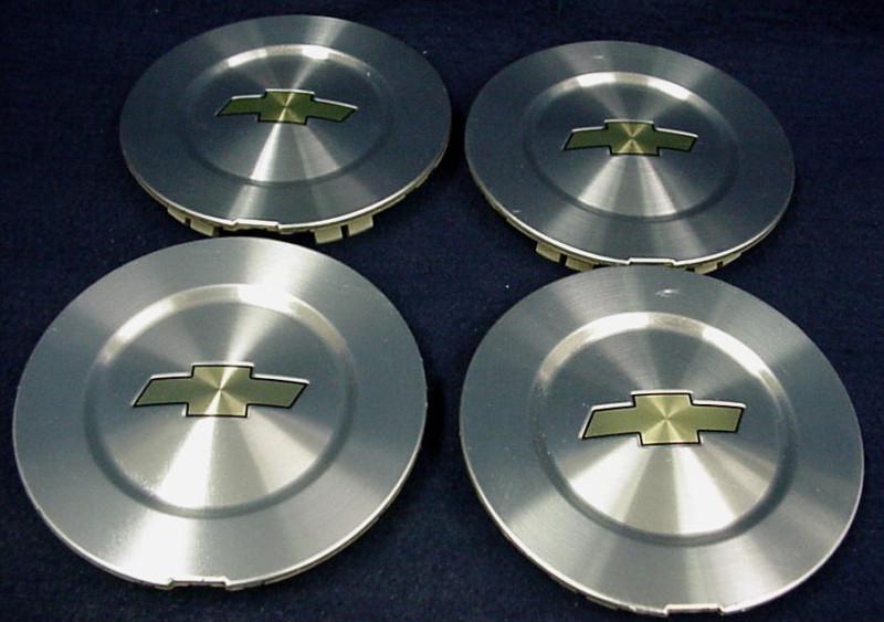 Chevy trailblazer 04-09 trailblazer ext 04-06 machined center caps - set of 4