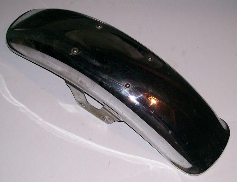 85-86 kawasaki 454 ltd chrome front fender  