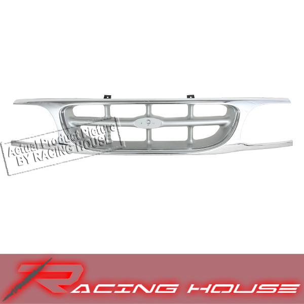 98-99 ford explorer center section front chrome grille grill new assembly kit