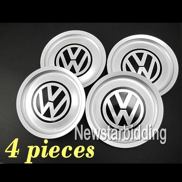 Vw jetta golf mk4 2000 2001 2002 2003 2004 wheel center hub caps 1j0601149b  x4