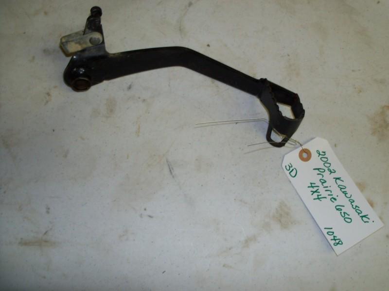 2002 kawasaki prairie 650 4x4 foot brake lever pedal