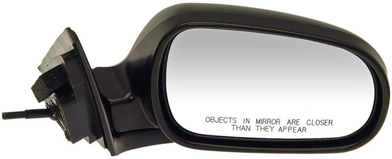 Side view mirror right, manual, black, lever controlled platinum# 1270579