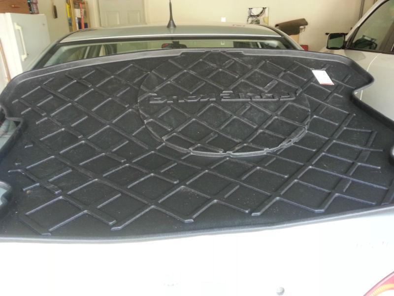 Factory 2011 2012 kia forte koup cargo tray mat rubber liner 2dr.