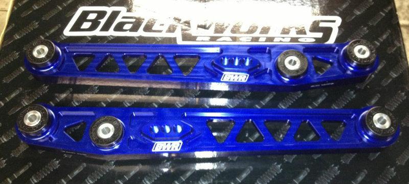 Blackworks bwr blue lower control arms lca ek 96-00 civic