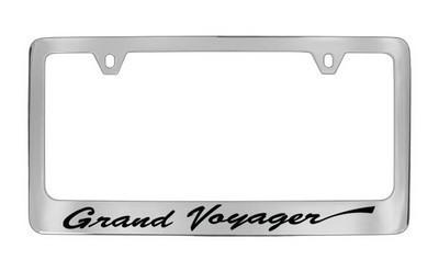 Chrysler  license frame factory custom accessory for grand voyager style 2