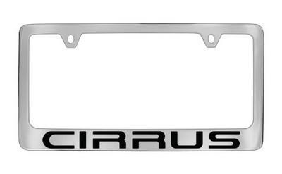 Chrysler genuine license frame factory custom accessory for cirrus style 1