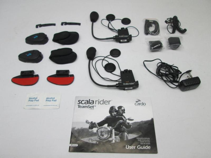 Cardo-scala / rider dual teamset pro communication system